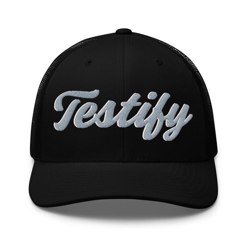 Testify hat