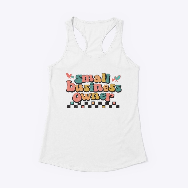 Retro small business owner