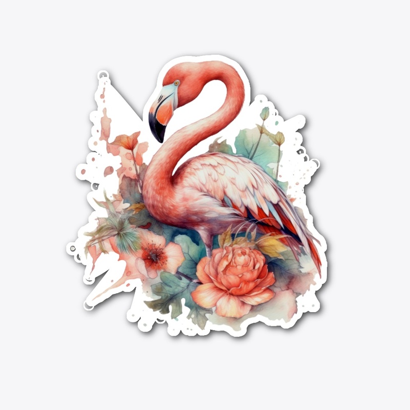 Flamingo Stickers