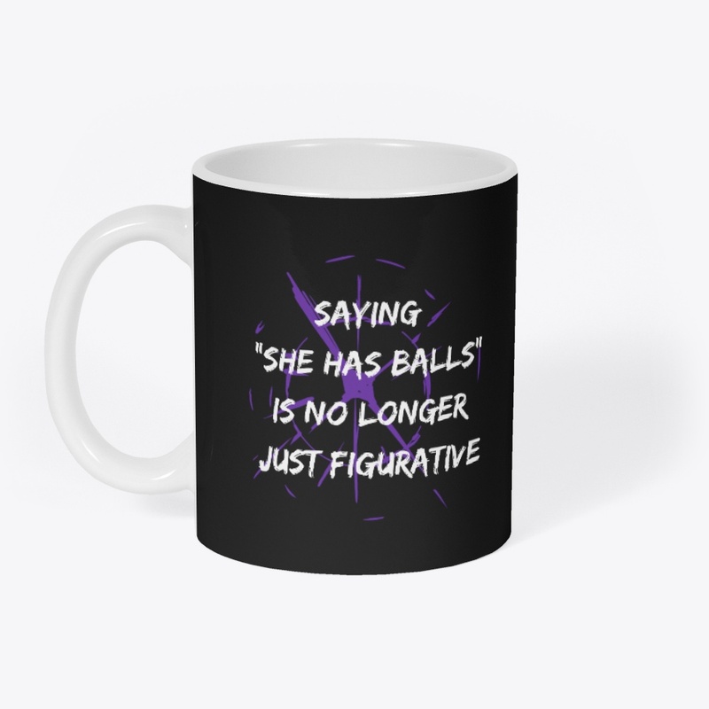 she has balls