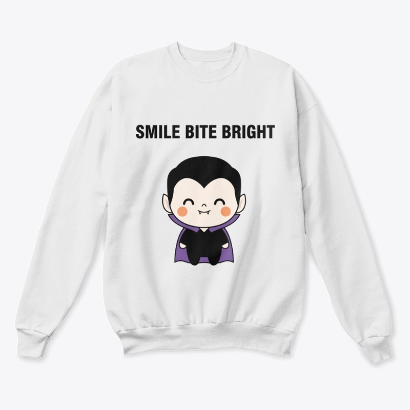 SMILE BITE BRIGHT Cute Vampire Fun