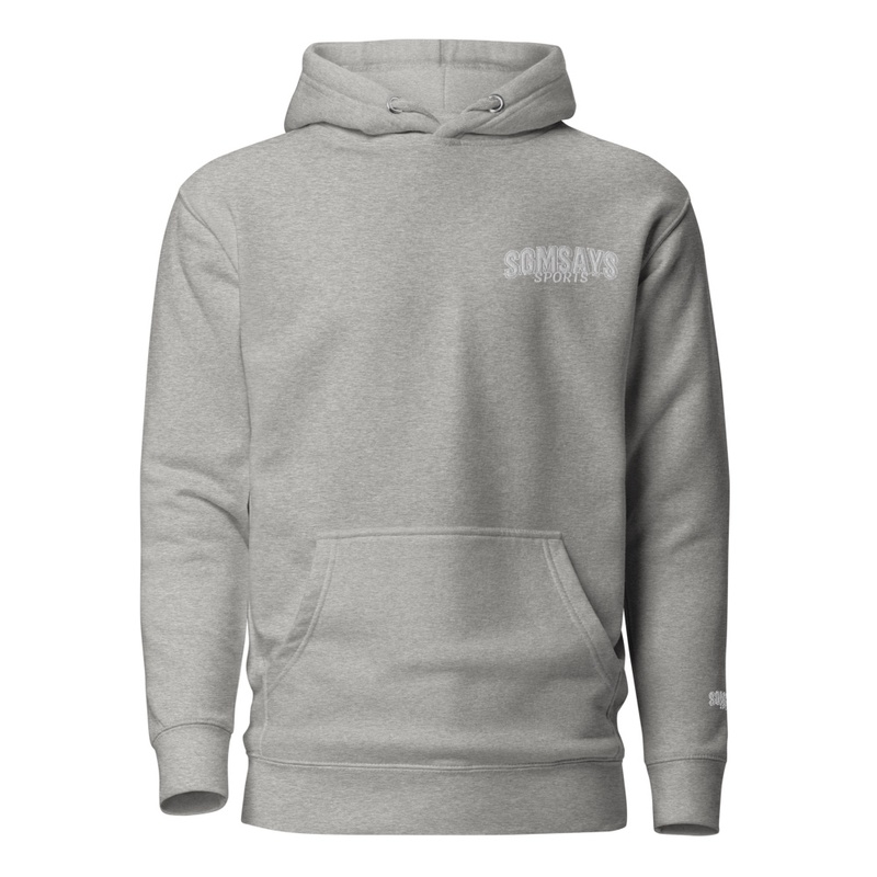 Sports - Embroidered Soft-Wash Hoodie - Embroidered Soft-Wash Hoodie