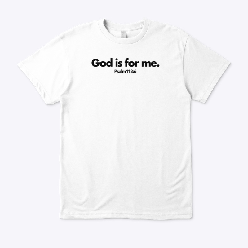 GOD IS FOR ME.