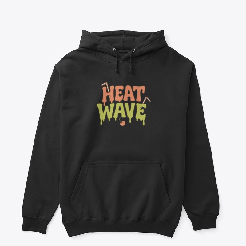 Drippy Retro "Heat Wave" Summer Graphic