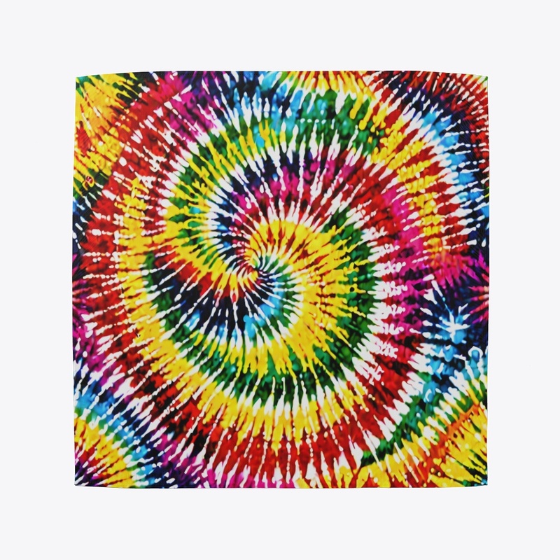 Tie-Dye Swirl All-Over Print