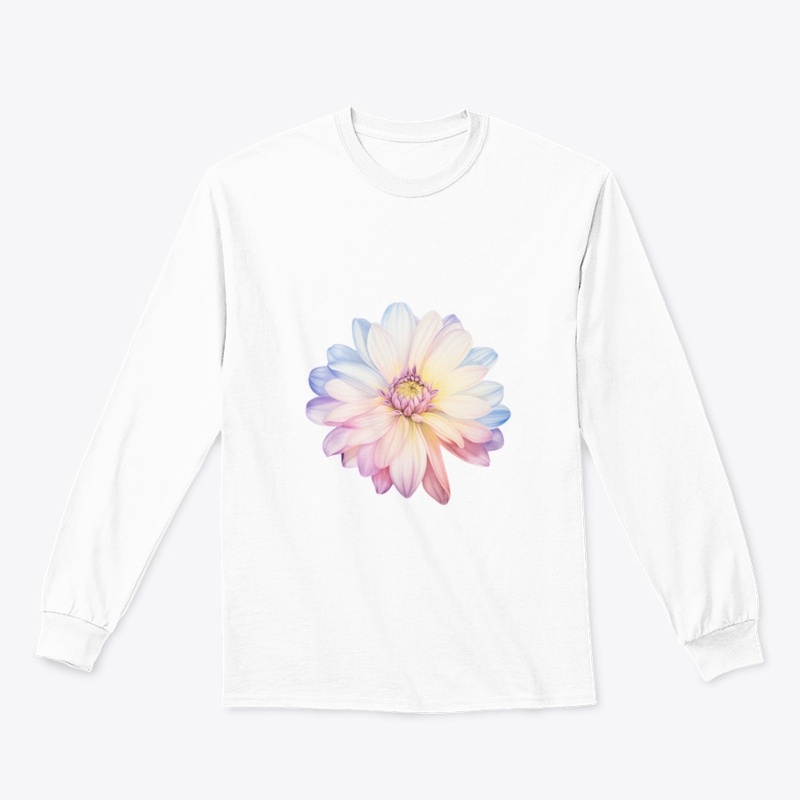 Whispers of Spring: Pastel Flower