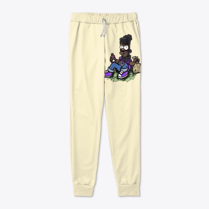 Itz Red Full Color Bart Joggers