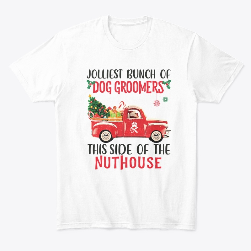 Dog Groomer Christmas Hoodie