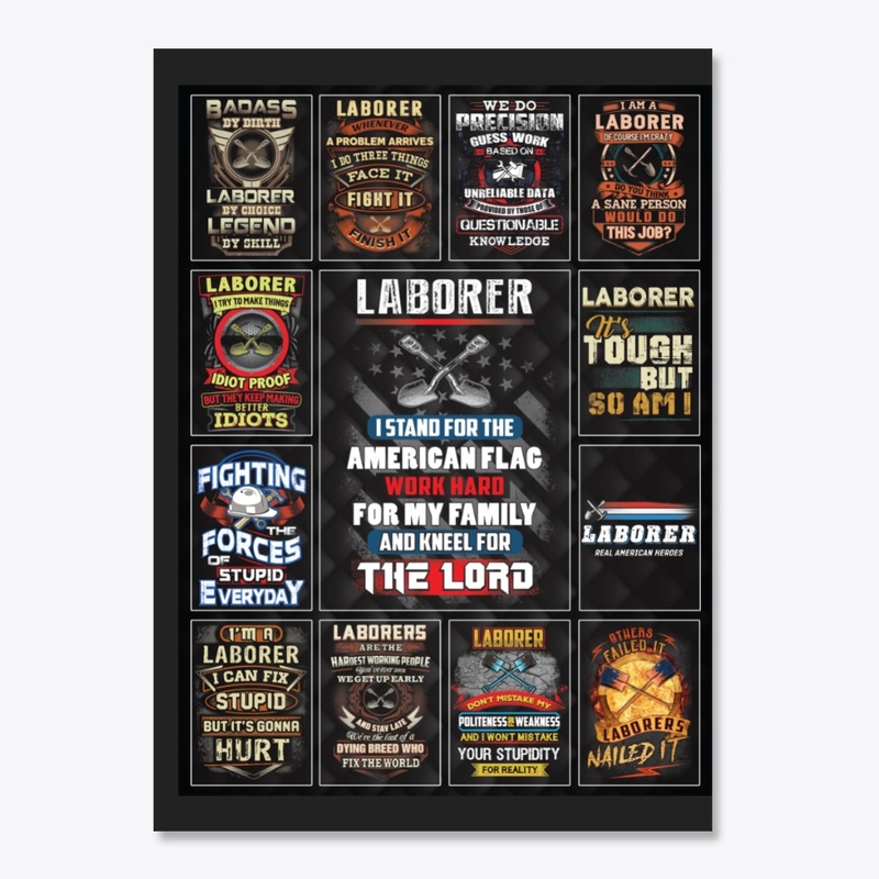 Awesome Laborer Collage Product