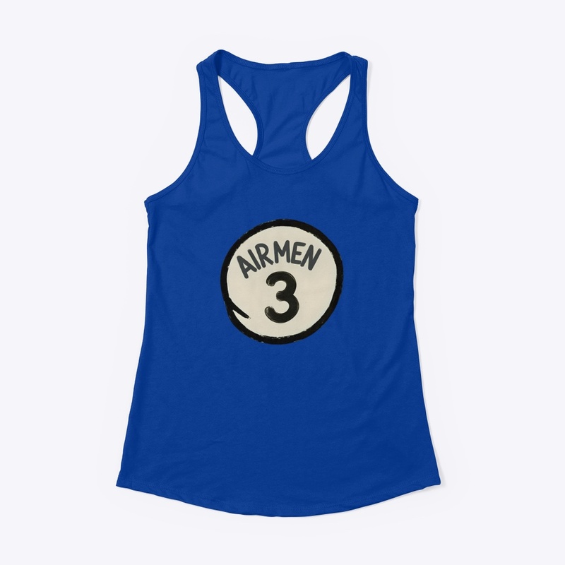 Airmen 3 - Women's Racerback Tank - Women's Racerback Tank - Women's Racerback Tank