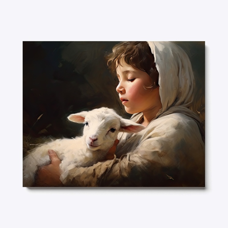 Wall Art : Lamb of Grace
