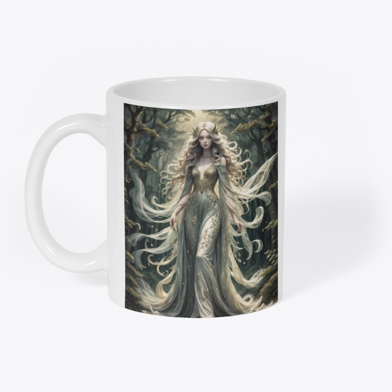 Enchanting Forest Sorceress