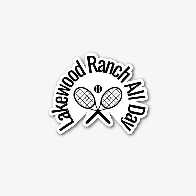 LWR All Day Tennis Sticker