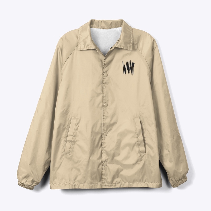 Word What in Radical Typography Black