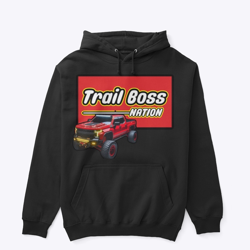 Red Trail Boss LEGO Hoodie