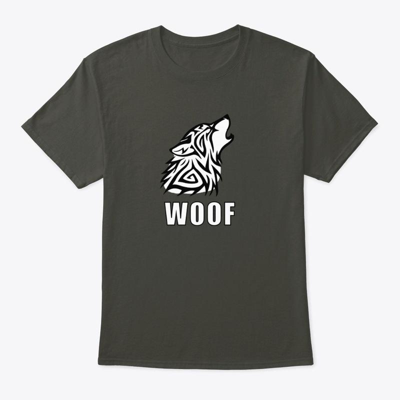 WOOF - Sled Dog Polar Logo 