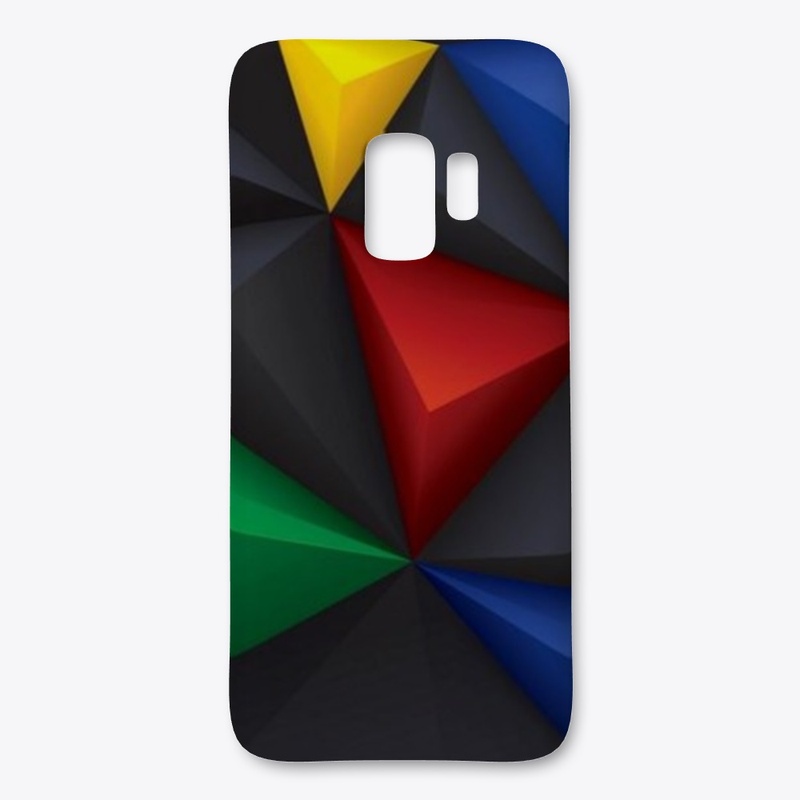 Colored Triangle Phone Case