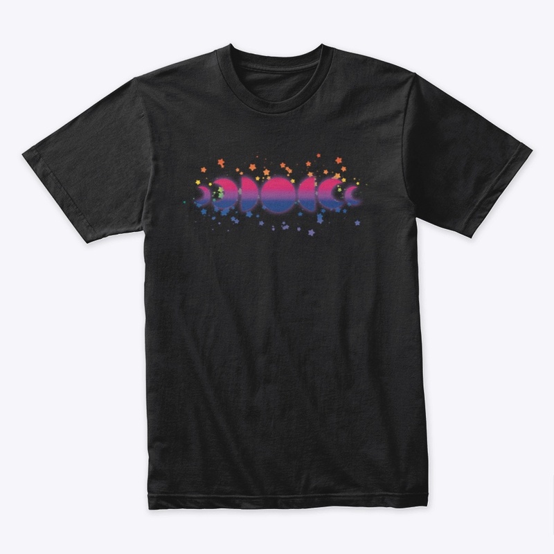 Bi Pride Moonphases And Stars Design