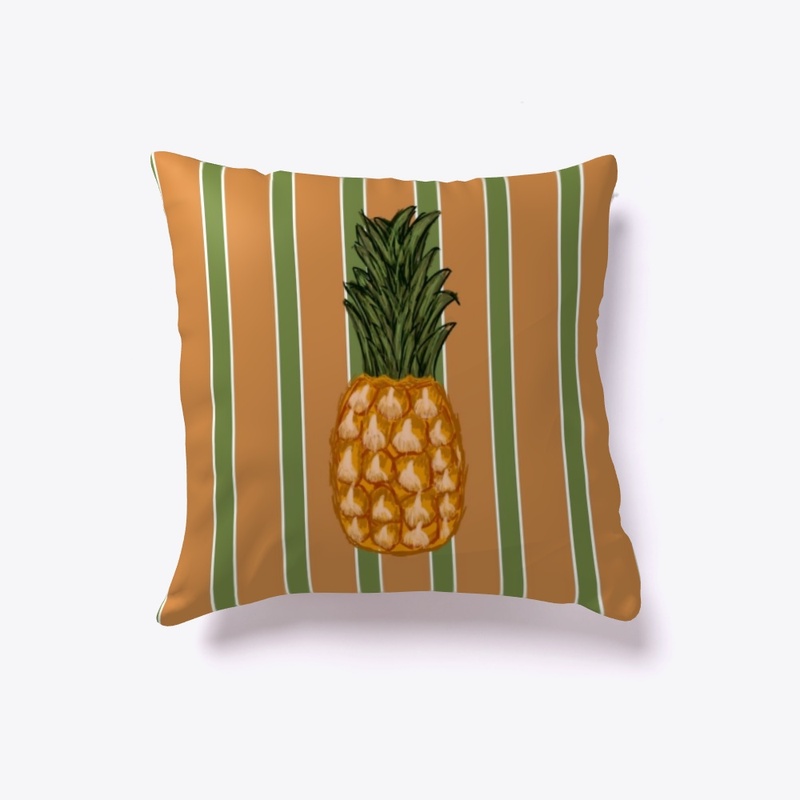 Pineapple on Fruit Striped Colors