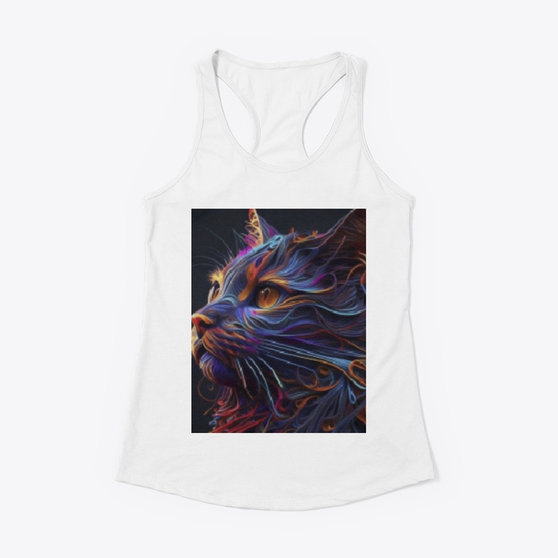 Abstract cat