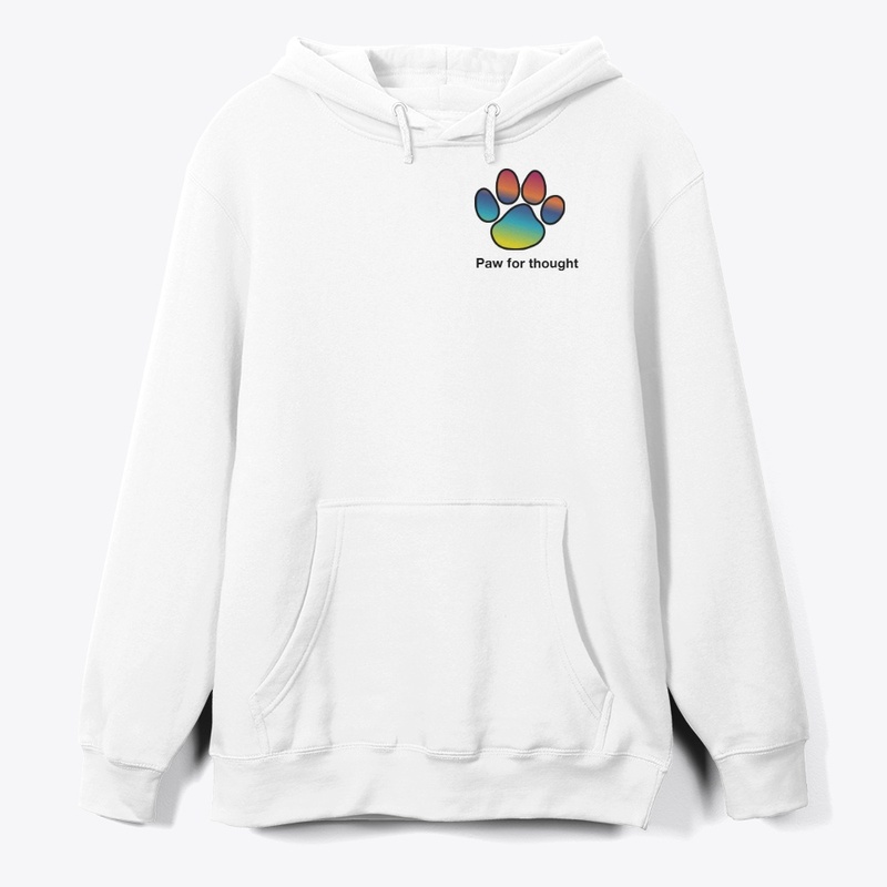 Color Fade Paw Print Tee