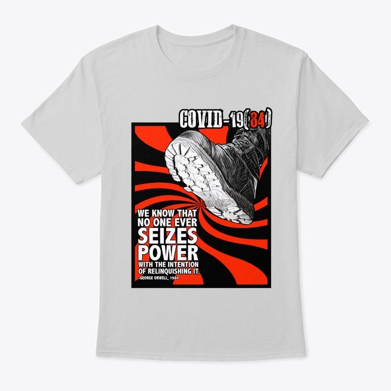 Covid 19(84) George Orwell Boot T Shirt
