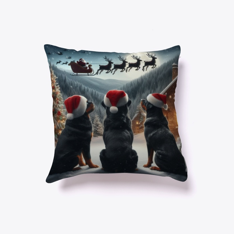 Rottweilers & Santa