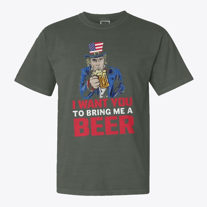 I want you to bring me a beer