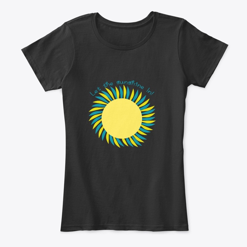 Let the sunshine in! Teal version