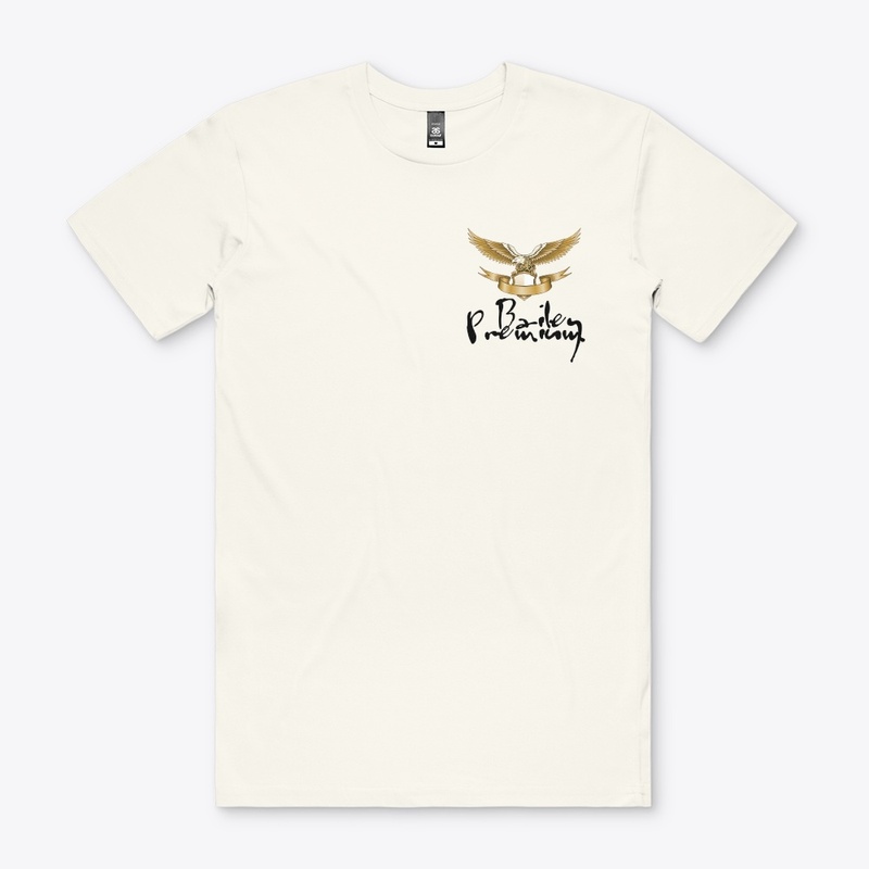 Bailey Premium Round Neck White T-shirt