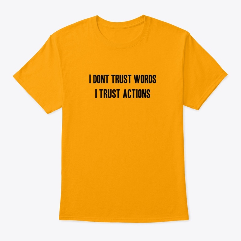 i dont trust words