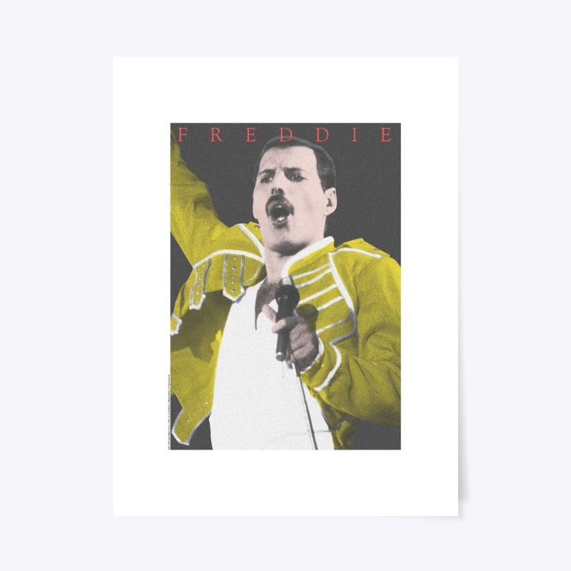 Freddie Mercury Official Singing Yellow