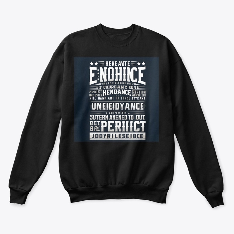 Quates Printed Design T-Shirt and Hoodie
