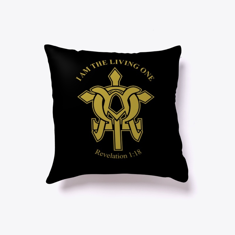 Alpha Omega Cross Indoor Pillow