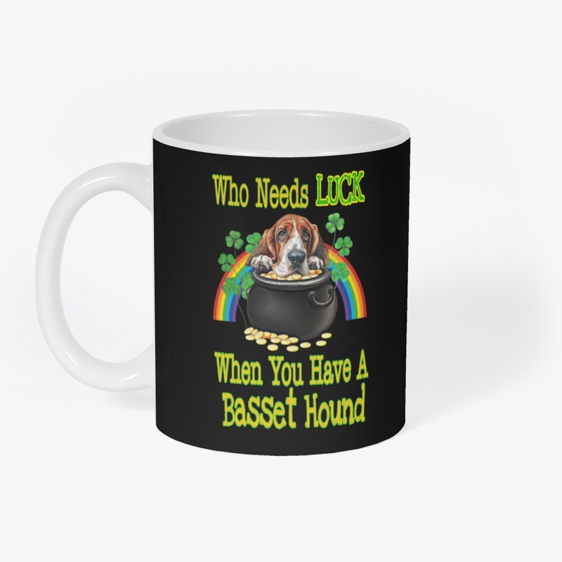 Basset Hound St. Patrick's Day