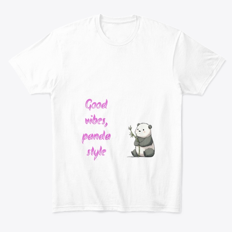 Good Vibes Panda Style