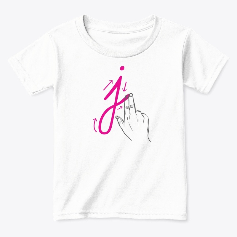 Montessori - Cursive Tracing, Letter "j"