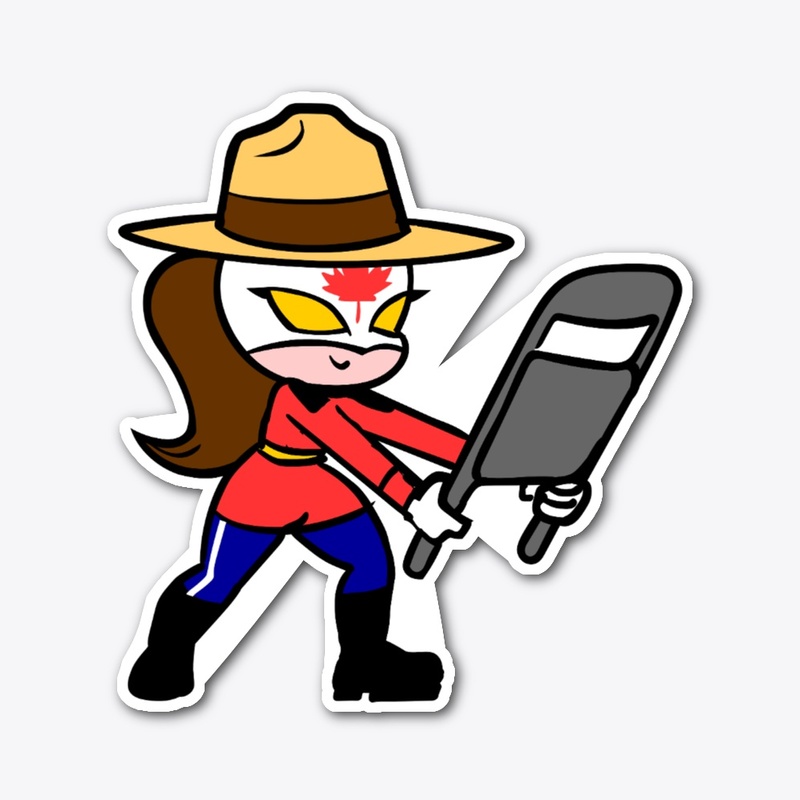 Captain Canada STICKER 2