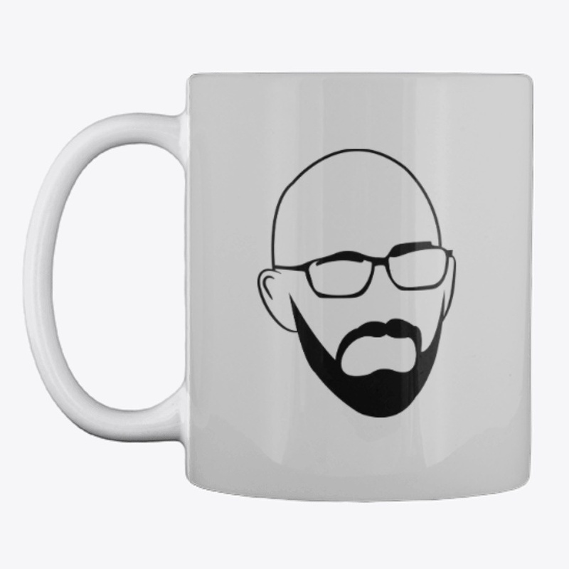 Simon Face - Black on White