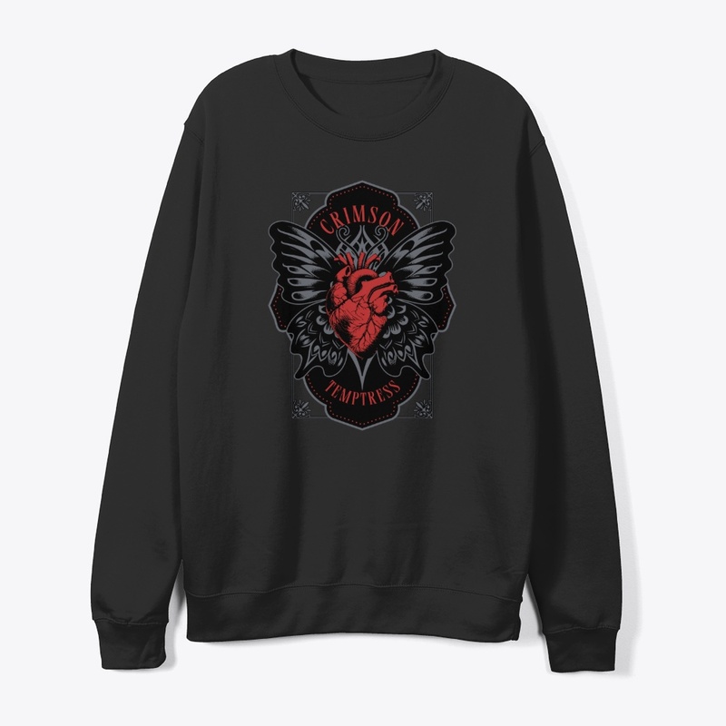 Crimson Temptress Mystical Fantasy Merch