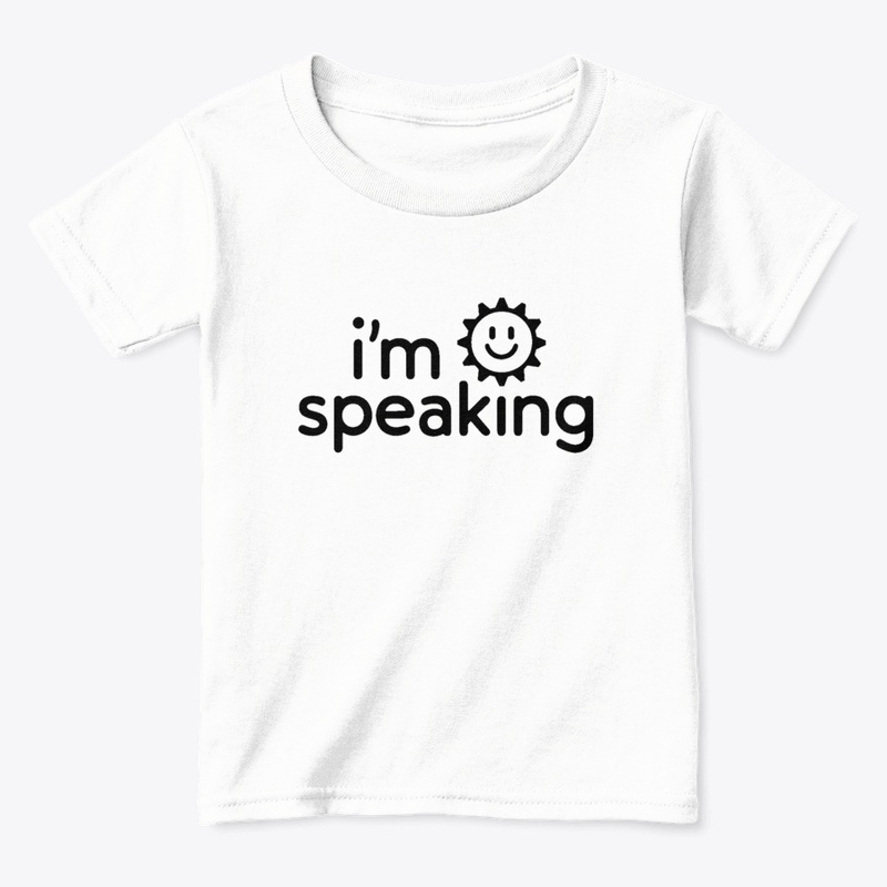 i'm speaking t shirt