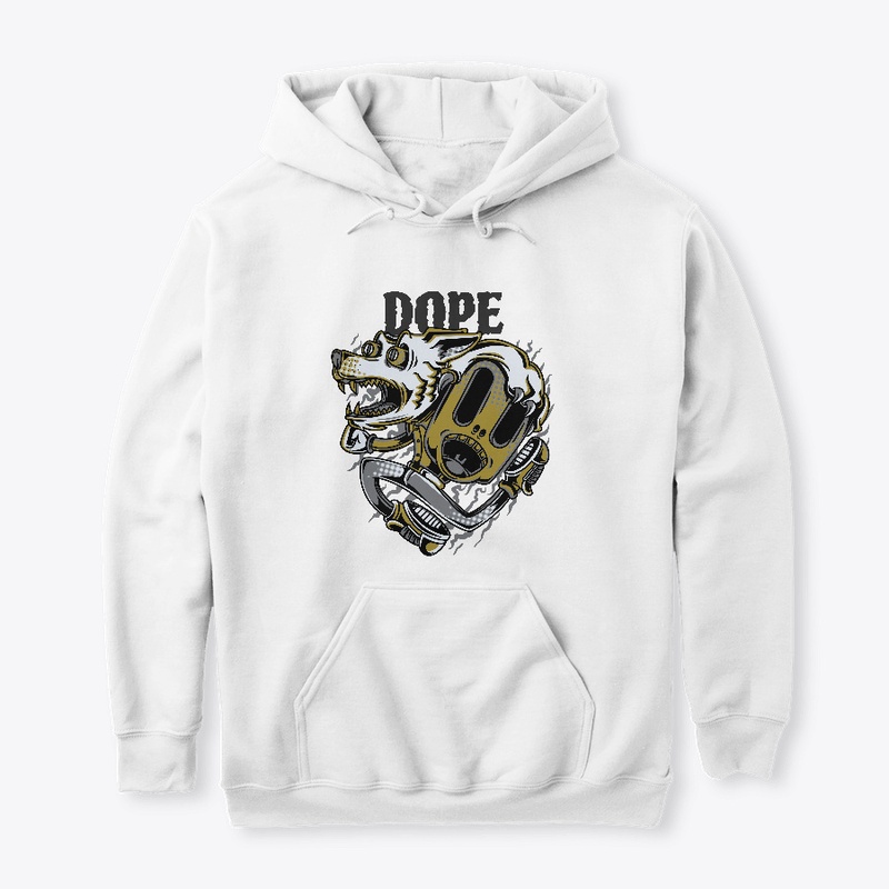 Steampunk Wolf Streetwear Apparel