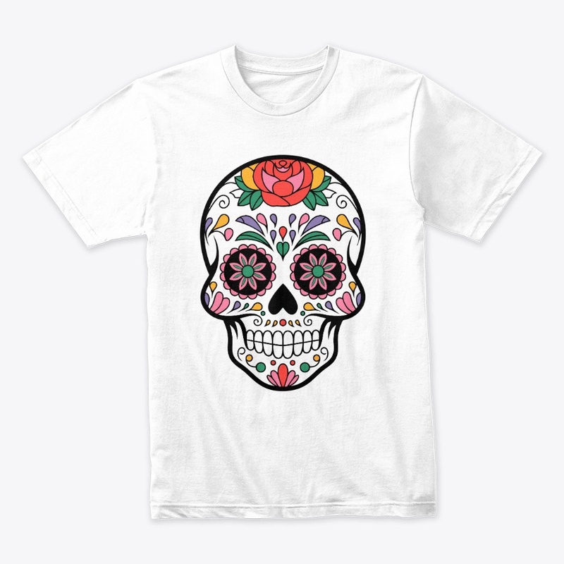 Day of the Dead Skull Merch for Sale
