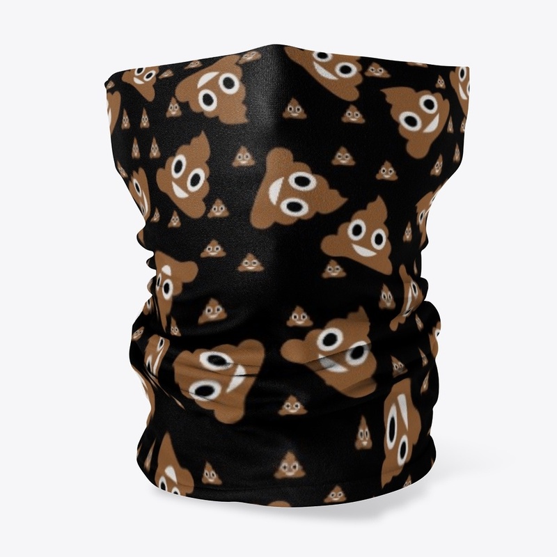 Poop Funny Neck Gaiter
