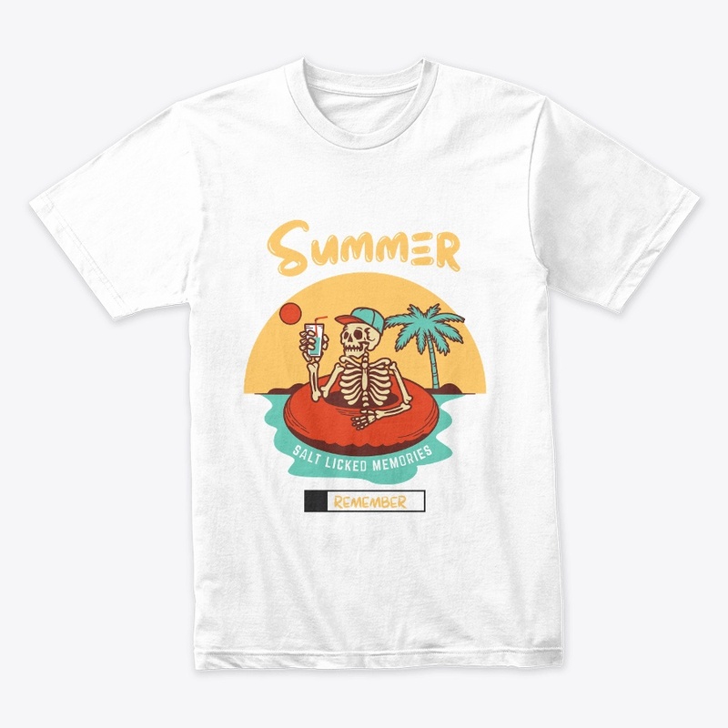 Summer salt licked memories remember 