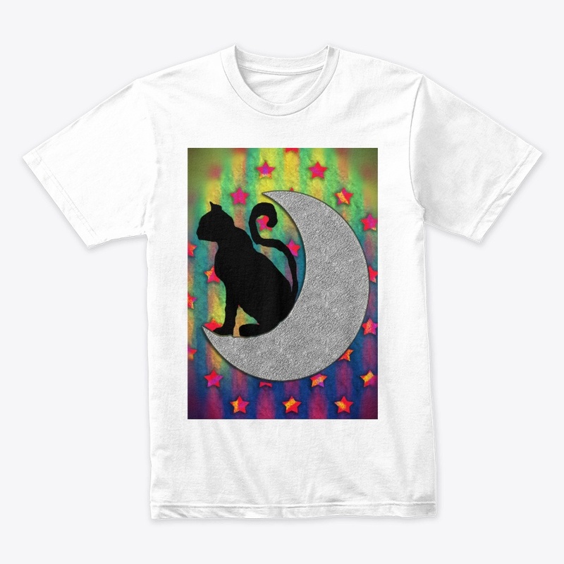 Cat On A Moon