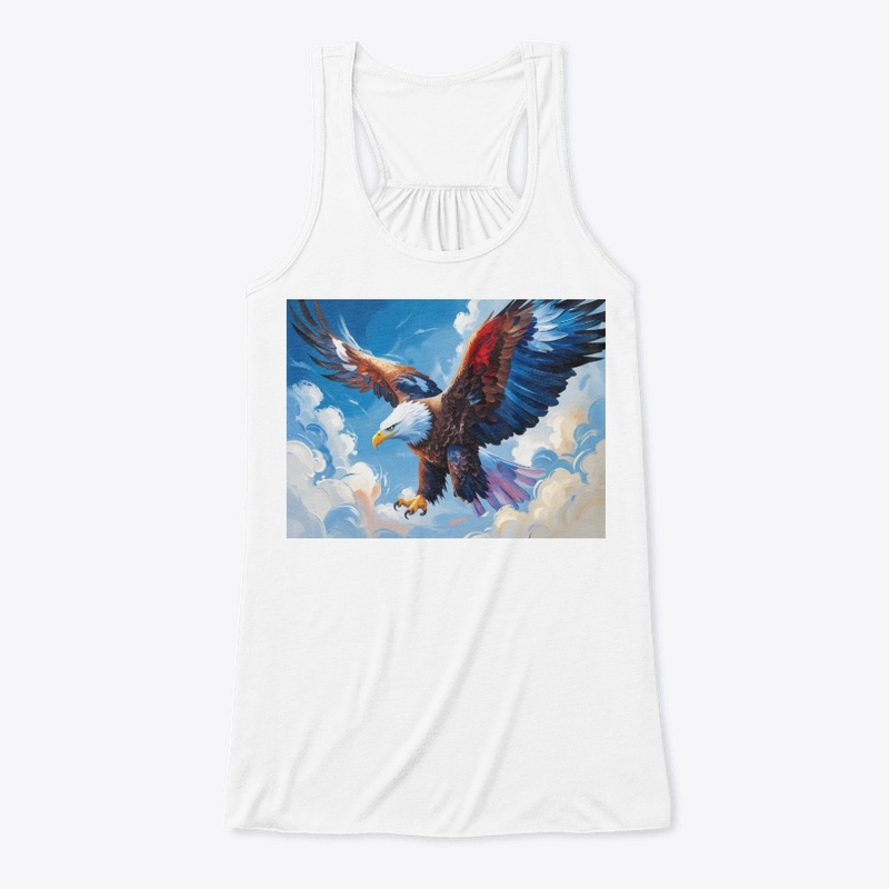 Majestic Bald Eagle in Flight