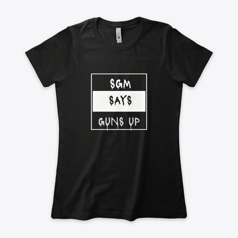 Guns Up - Women's Boyfriend Tee