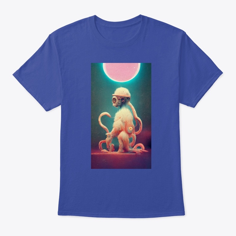 colorful monkey.