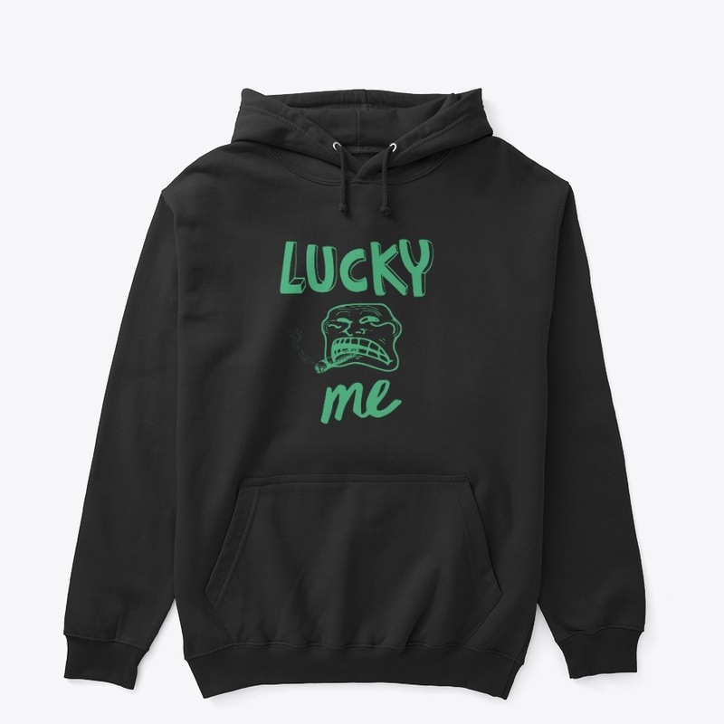 Lucky Me Smoking Face Funny Meme